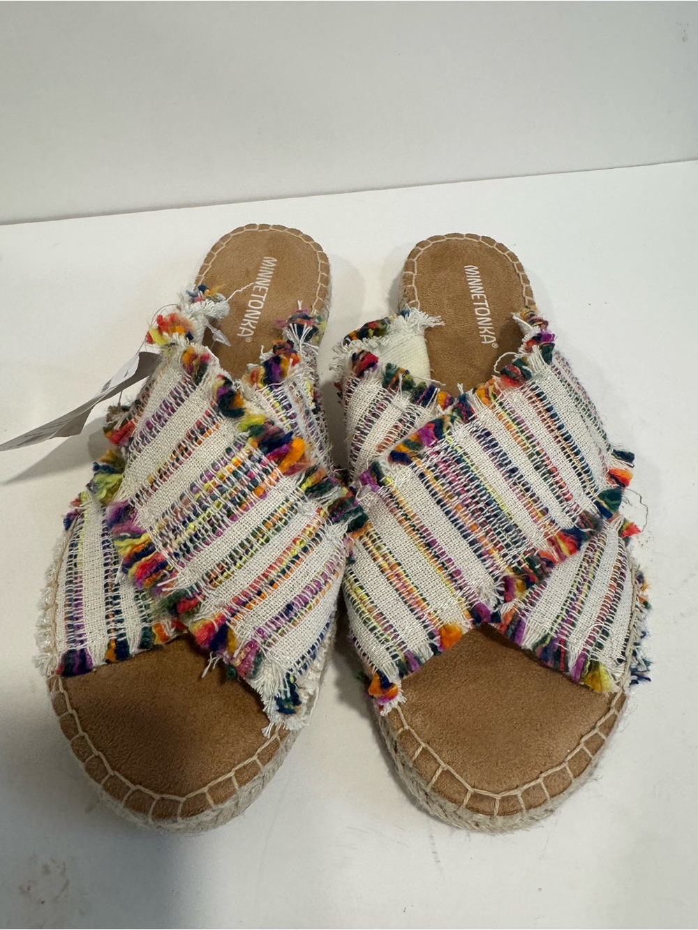 MINNETONKA women’s MOCCASIN "PEPPER" CASUAL SANDAL size 8 NWT